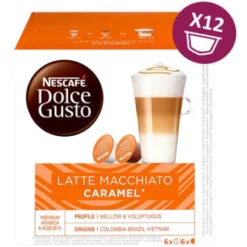Nescafé® Nescafe Dolce Gusto Latte Macchiato Caramel 12pk