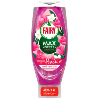 Fairy Max Power Washing Up Liquid 640ml - Country Garden 3 Fairy Max Power Washing Up Liquid 640ml - Country Garden