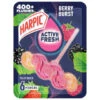 Harpic 6 Powers Active Fresh Toilet Block - Berry Burst -Stanlty Shop 402062 harpic 6 powers active fresh toilet block berry burst 1pk