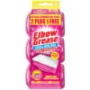 Elbow Grease Dish Brush Refil Sponges 3pk -Stanlty Shop 402262 elbow grease dish brush refill sponges 2 plus 1 free