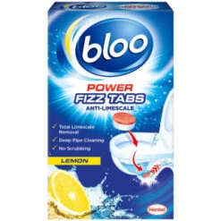 Bloo Power Fizz Tabs Anti-Limescale 8pk