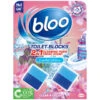 Bloo 2-in-1 Toilet Blocks 2pk - World In Bloom Spring Edition -Stanlty Shop 402597 bloo 2 in 1 toilet blocks 2pk world in bloom spring edition