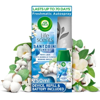 Air Wick Life Scents Freshmatic Kit - Santorini Sunrise 3 Air Wick Life Scents Freshmatic Kit - Santorini Sunrise